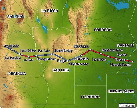 mapa mendoza