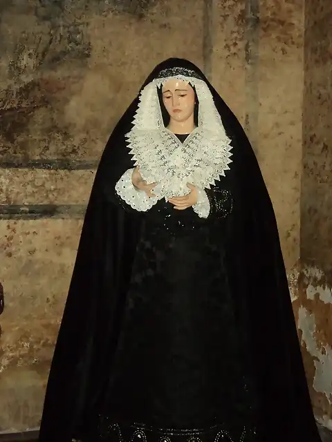 La virgen de la Soledad de Almuñecar