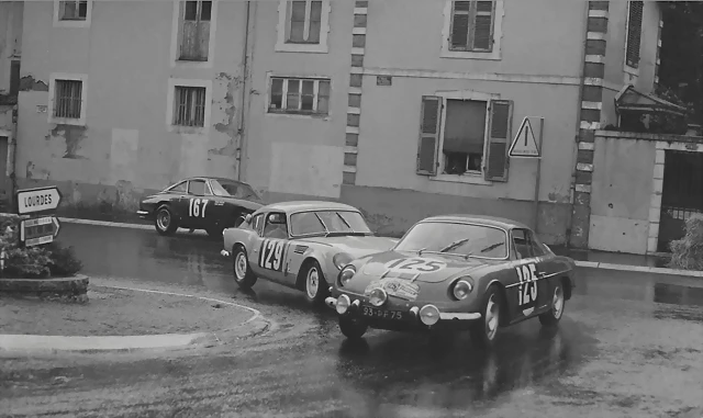 Alpine & Triumph & Ferrari - TdF'64