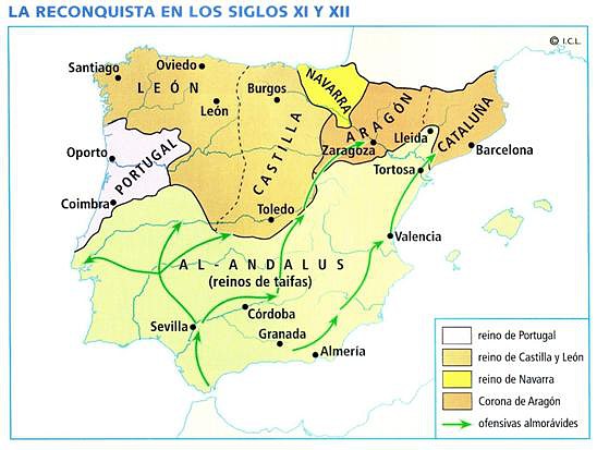 Reconquista siglos XI-XII