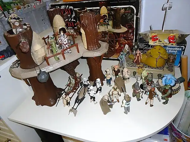 Ewok Village y trono Jabba