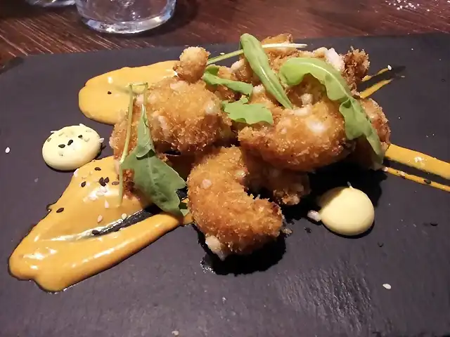 Tempura de langostinos