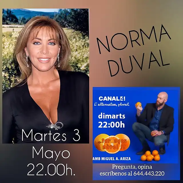 norma duval y taronges navel