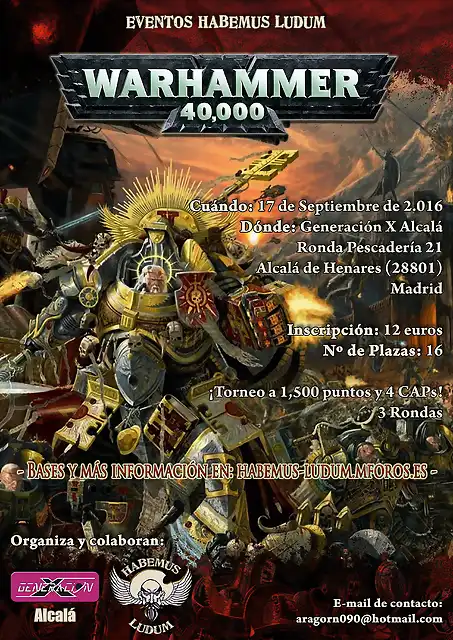 Cartel Torneo 40K_GenX_170916