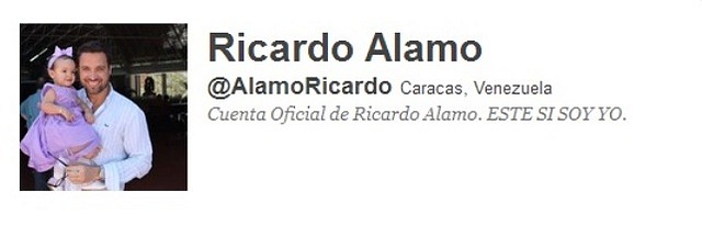 Twitter Ricardo Alamo