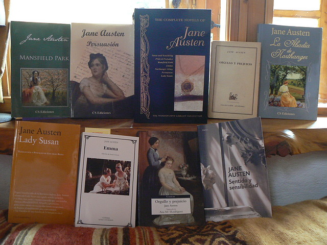 mis queridas novelas de Jane Austen