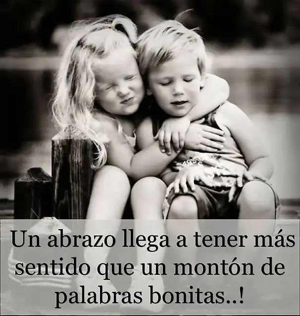 Un abrazo