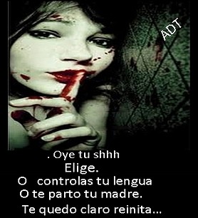 O CONTROLAS ATU LENGUA O CONTROLAS ATU LENGUA