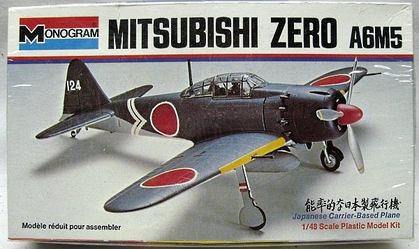 1973 - Monogram 1-48 - Mitsubishi Zero A6M5