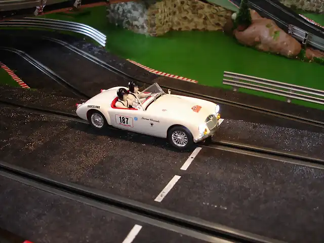 MG A RAYLLY MONTECARLO  LUZ 1962