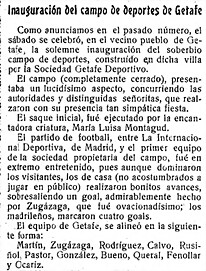 Mayo 24 1923 Madrid-Sport