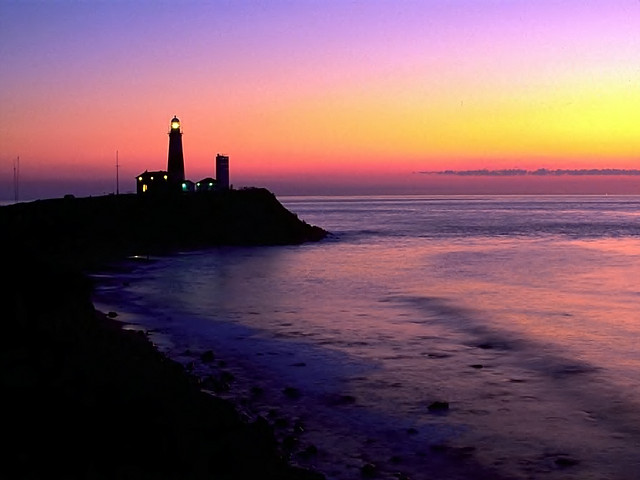 790008 - Lighthouse at sunset
