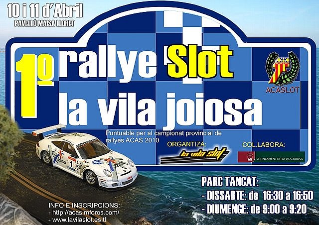 cartel rallye acas 2010