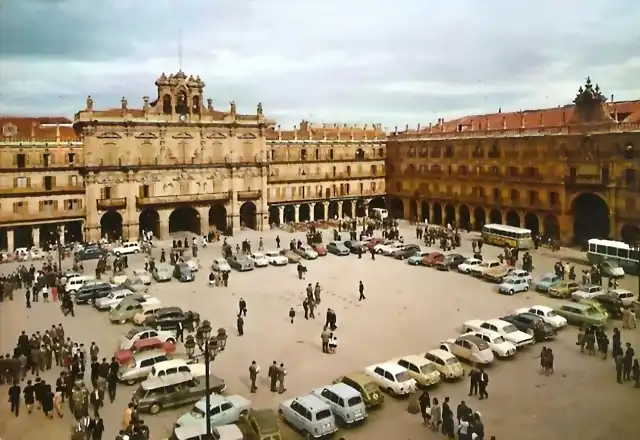 Salamanca Pl. Mayor 1967 --- copia