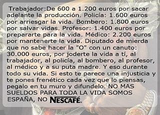 No somos Nescafe