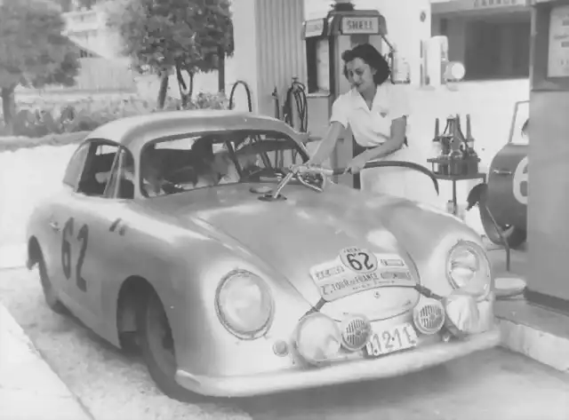 Porsche 356 Coup - TdF'52 - Ingeborg Polensky - Gilberte Thirion - 02