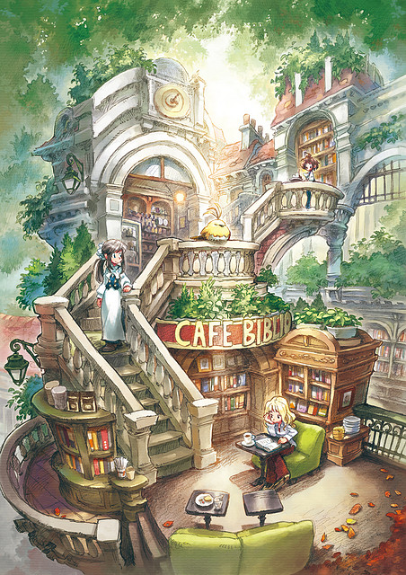 library_cafe_by_matsukitchi