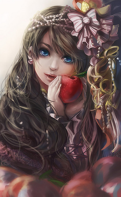 girl_with_apple_by_miyukiko