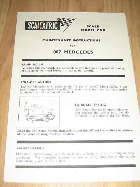 instrucciones mecedes 190 007 (1) instrucciones mecedes 190 007 (1)