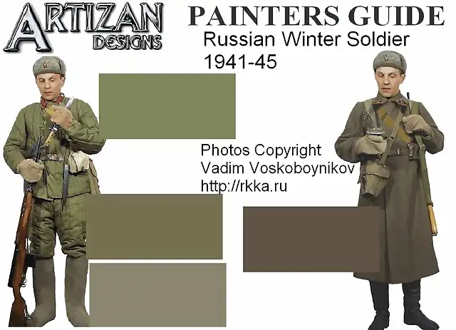 painters guide russian winter 1943