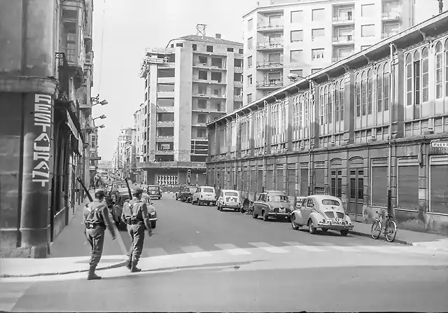Vitoria Gasteiz - Calle Fueros, 1965