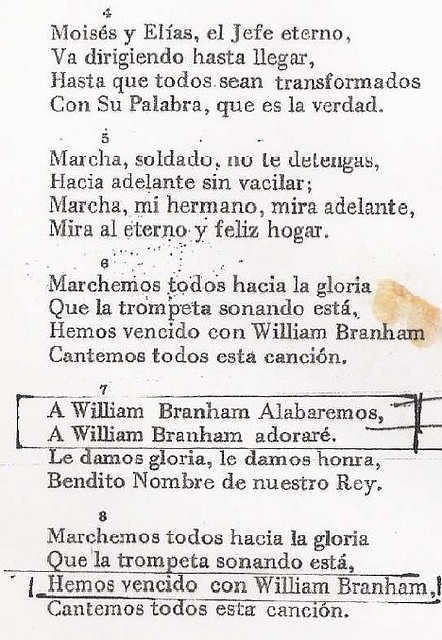 Canto a William Branham 2