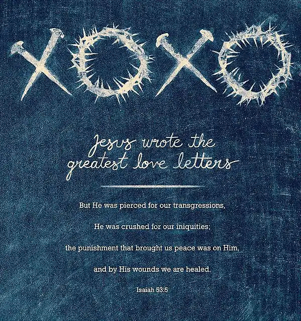 LETTERS LOVE JESUS