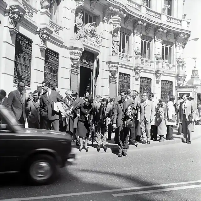 Madrid Plaza Canalejas 1970