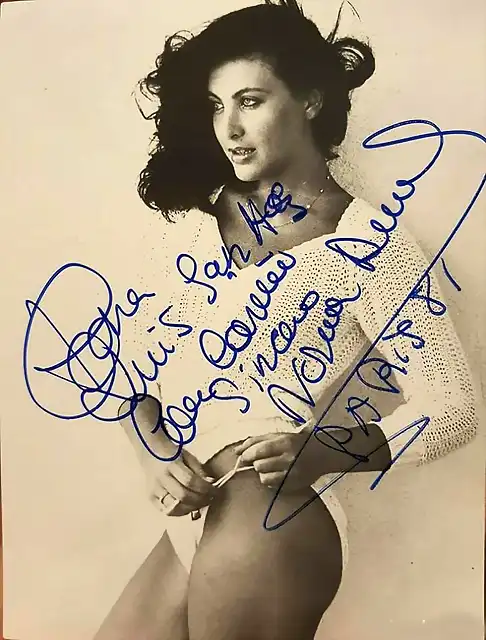 norma duval paris 1981 autografo