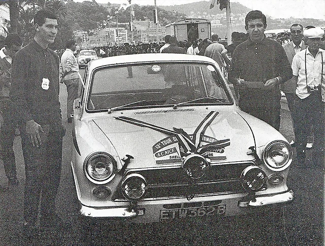 Ford Lotus Cortina - TdF'64 - Elford & Seigle-Morris - 01 Ford Lotus Cortina - TdF'64 - Elford & Seigle-Morris - 01