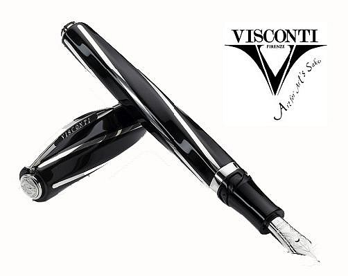 Visconti Divina Black Oversize fountain pen - stilografica