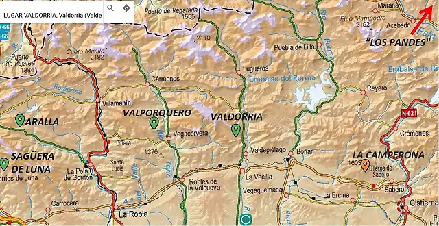 mapa valdorria