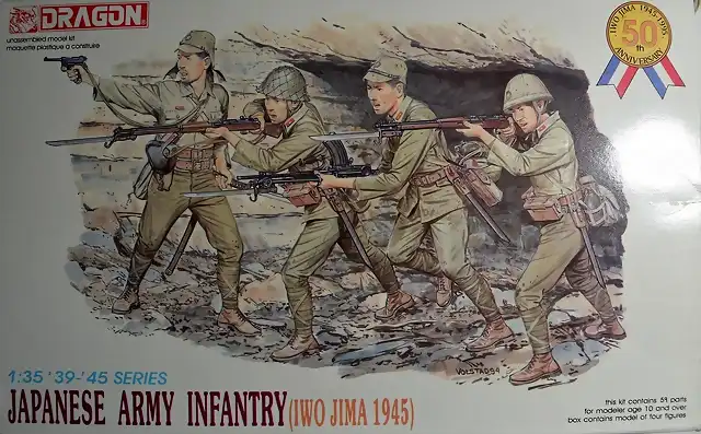 Dragon - Japanese Army Infantry - Iwo Jima 1945 - 1-35