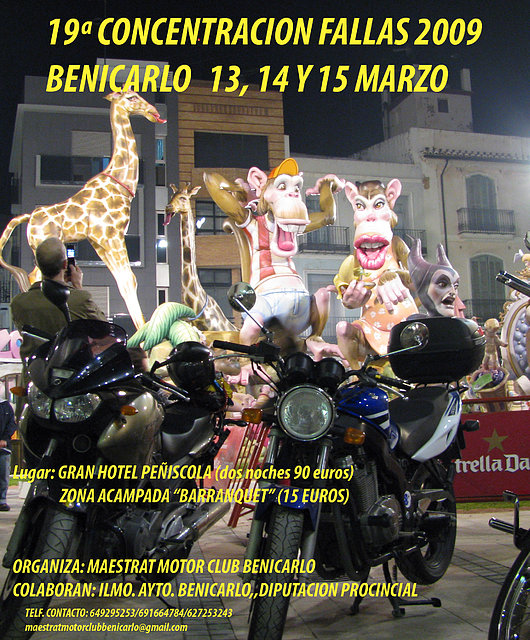 Cartel Concentracin 2009