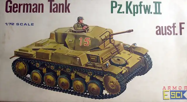 Esci - Panzer II Ausf.F - 1-72