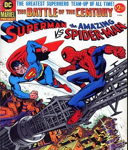 Superman vs El sorprendente Spider Man La pelea del siglo