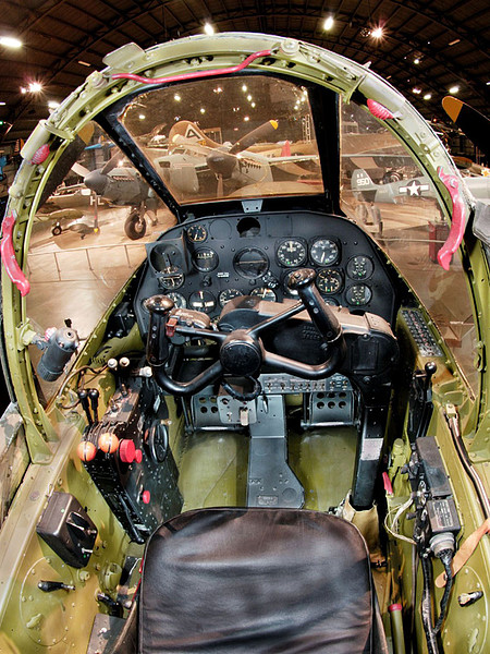 Cockpit P-38L