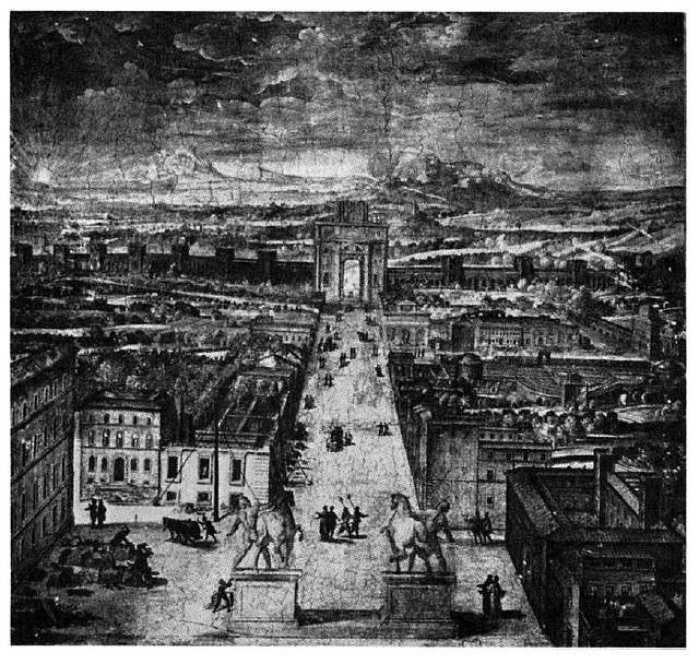 Piazza Quirinale 1589