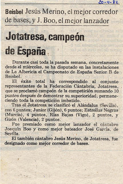 1982.09.20 Cpto. España B sénior