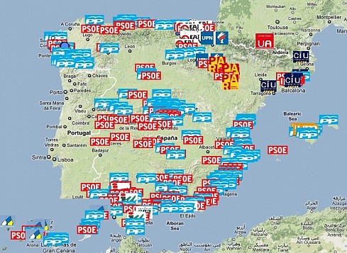 map? de la corrutela en espa?a map? de la corrutela en espa?a