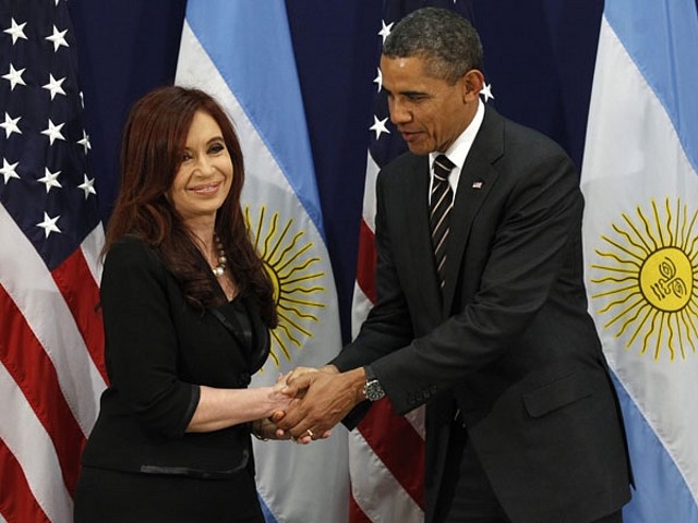 1.- Obama y Cristina K en reunion del G-20, nov 2011
