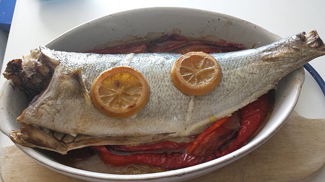 Corvinata al horno Corvinata al horno