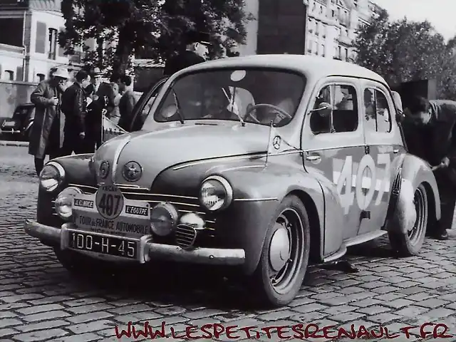 Renault 4CV 1062 - TdF'51 - Leblanc - Louis