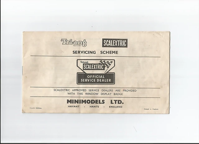 Servicing Scheme Servicing Scheme