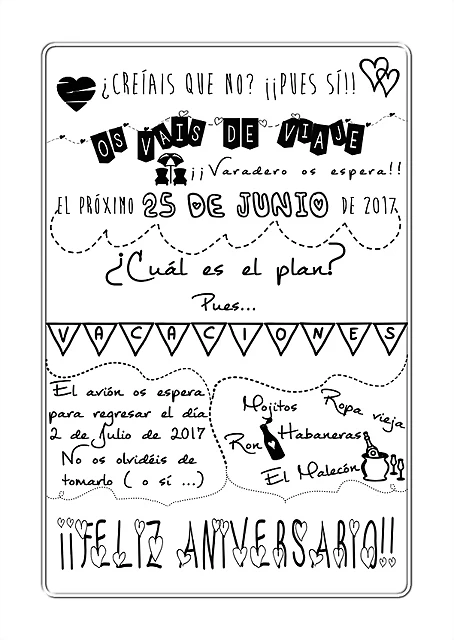 Regalo aniversario 39 Regalo aniversario 39