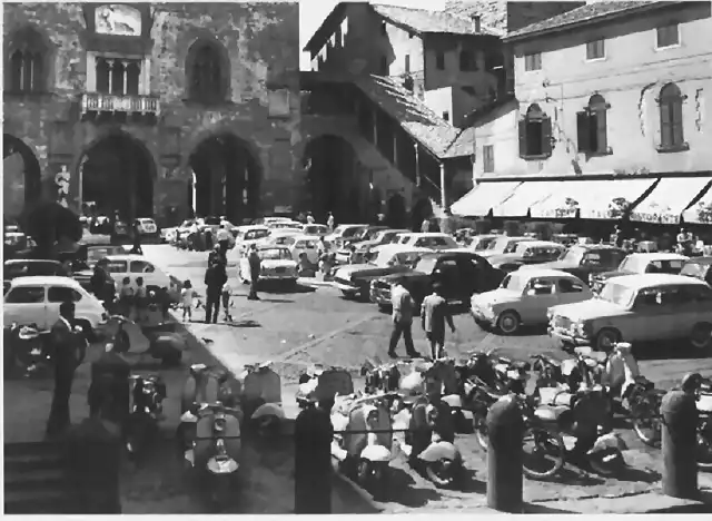 Bergamo  -  Piazza Vecchia , Italien