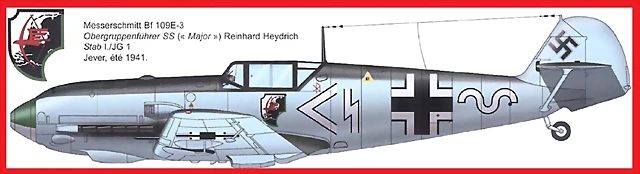 Bf-109E4 Reinhard Heydrich