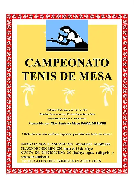 Cartel campeonato ilicitano