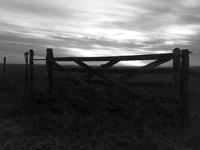 Tranquereando..(blanco y negro)