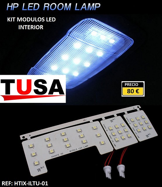 modulos leds kit interior.HTIX-ILTU-01.Hi-motors